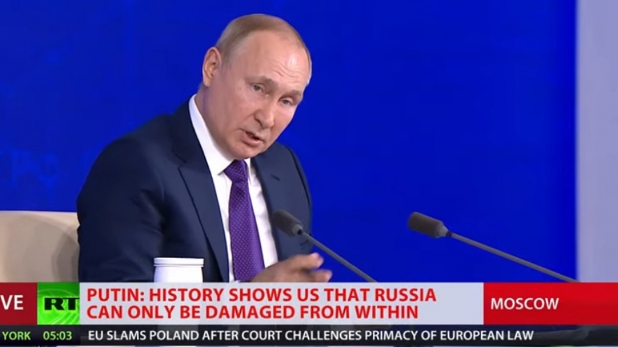 Putin: Sáp nhập Crimea không trong dự tính của Nga trước khi có “đảo chính” ở Ukraine